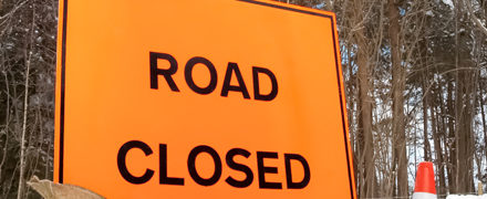 North Broad Street will be closed from April 27th at 6:00 AM until 7:00 PM on April 29th